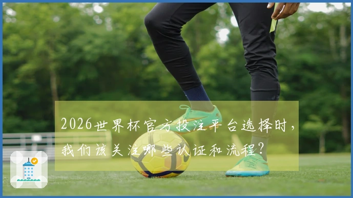 2026世界杯官方投注平台选择时，我们该关注哪些认证和流程？